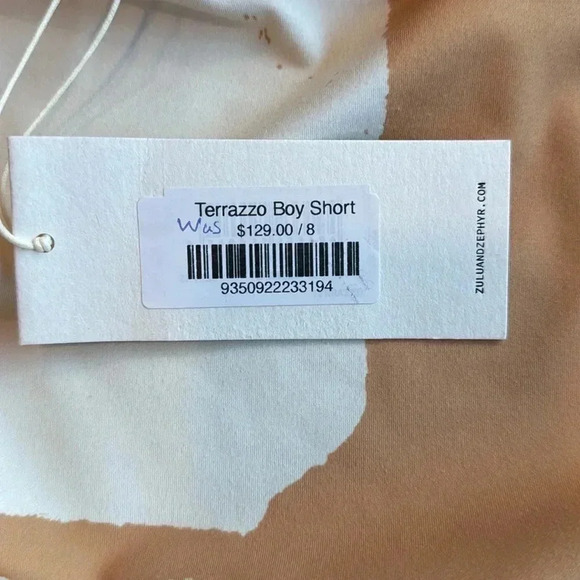 Zulu and Zephyr Terrazzo Boy Short - Size 8 - Picture 6 of 6